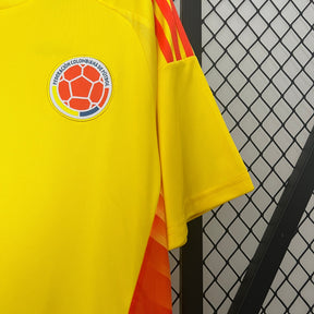 Camisa Seleção Colômbia Home 2024/25 - Adidas Torcedor Masculina - Amarela/Laranja