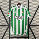 Camisa Real Betis Home 2024/25 - Hummel Torcedor Masculina - Verde/Branca