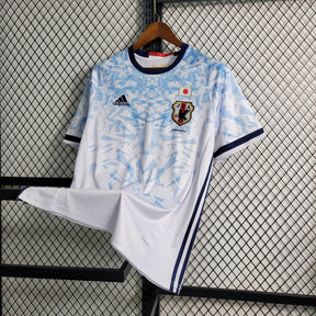 Camisa Seleção Japão Away 2016/17 - Adidas Retrô Masculina - Azul/Branca