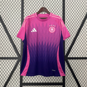 Camisa Seleção Alemanha Away 2024/25 - Adidas Torcedor Masculina - Rosa/Roxa