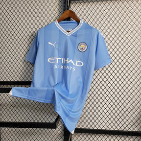 Camisa Manchester City Home 2023/24 - Puma Torcedor Masculina - Azul