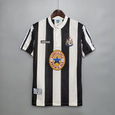 Camisa Newcastle Home 1995/97 - Adidas Retrô Masculina - Branca/Preta