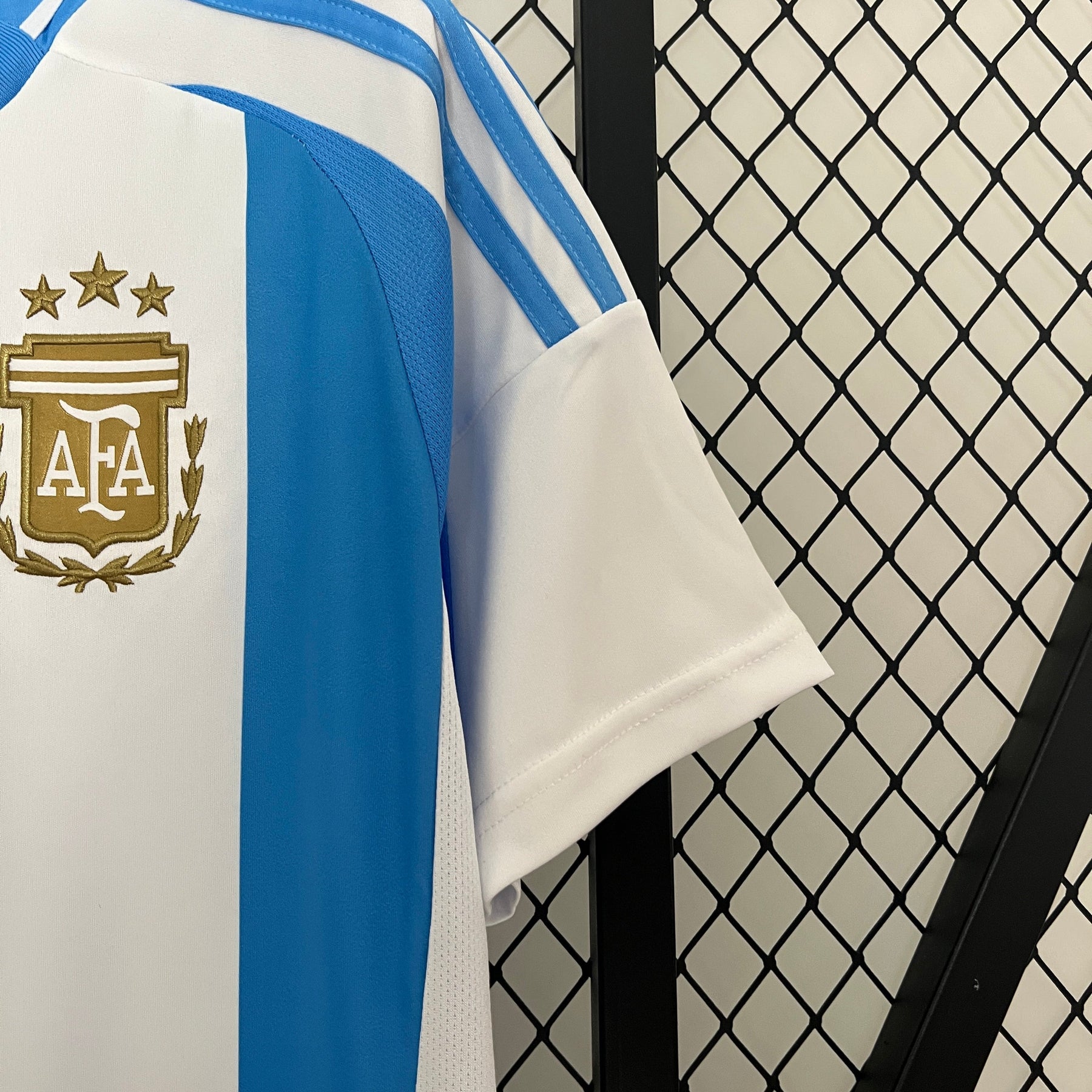 Camisa Seleção Argentina Home 2024/25 - Adidas Torcedor Masculina - Azul/Branca