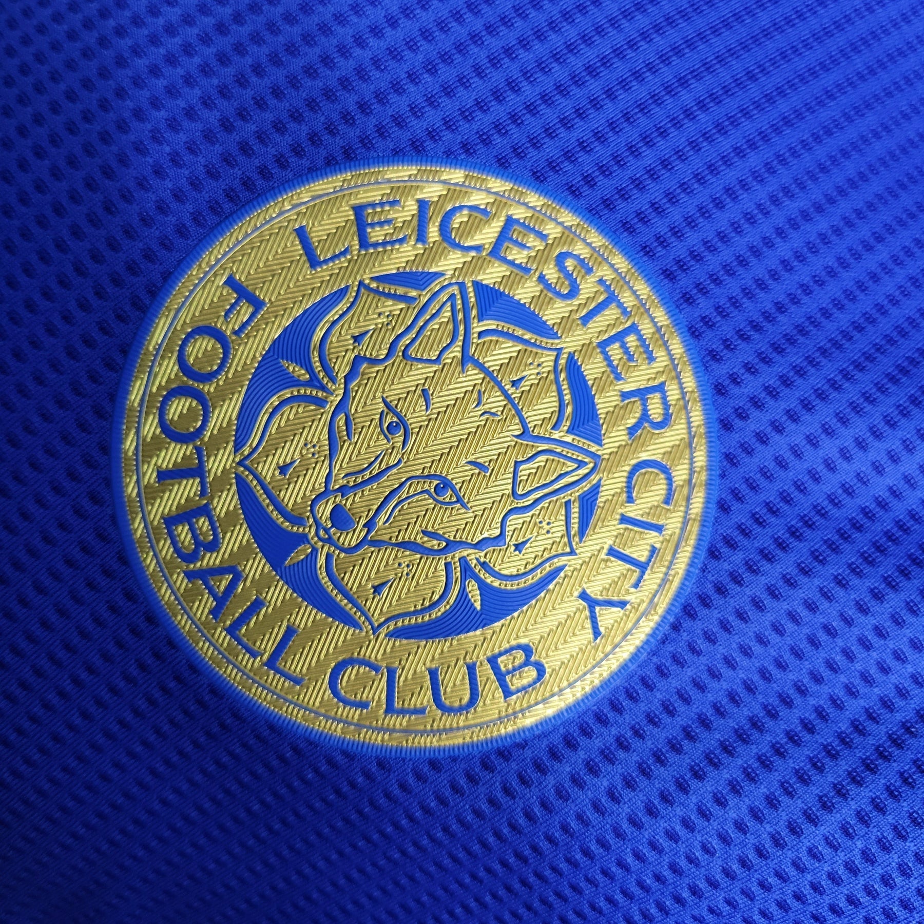 Camisa Leicester City Home 2022/23 - Adidas Jogador Masculina - Azul/Branca