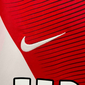 Camisa Mônaco Home 2016/17 - Nike Retrô Masculina - Branca/Vermelha