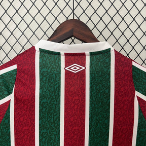 Camisa Fluminense Home 2024/25 - Umbro Torcedor Masculina - Verde/Vermelha