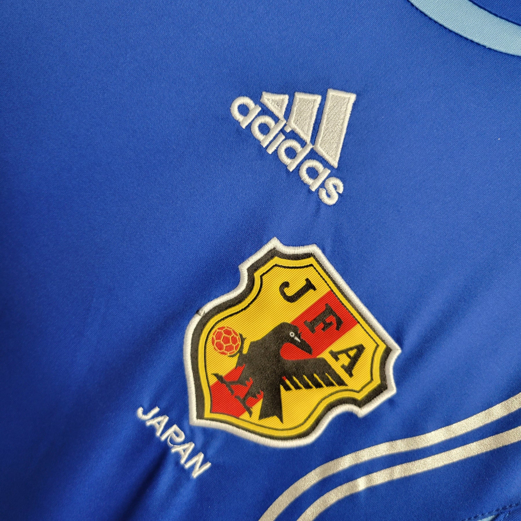 Camisa Seleção Japão 2006 - Adidas Retrô Masculina - Azul