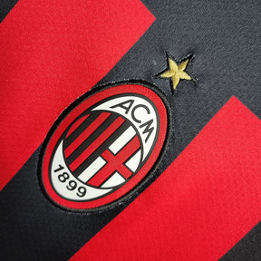 Camisa Milan 2022/23 - Puma Torcedor Masculina - Preta/Vermelha