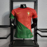 Camisa Seleção Portugal Home 2022/23 - Nike Jogador Masculina - Vermelha/Verde