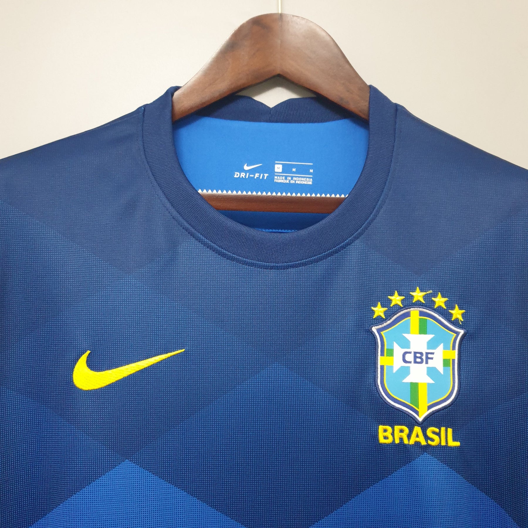 Camisa Seleção Brasil Away 2020 - Nike Torcedor Masculina - Azul