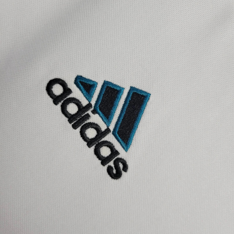 Camisa Newcastle Away 1999/00 - Adidas Retrô Masculina - Branca/Azul