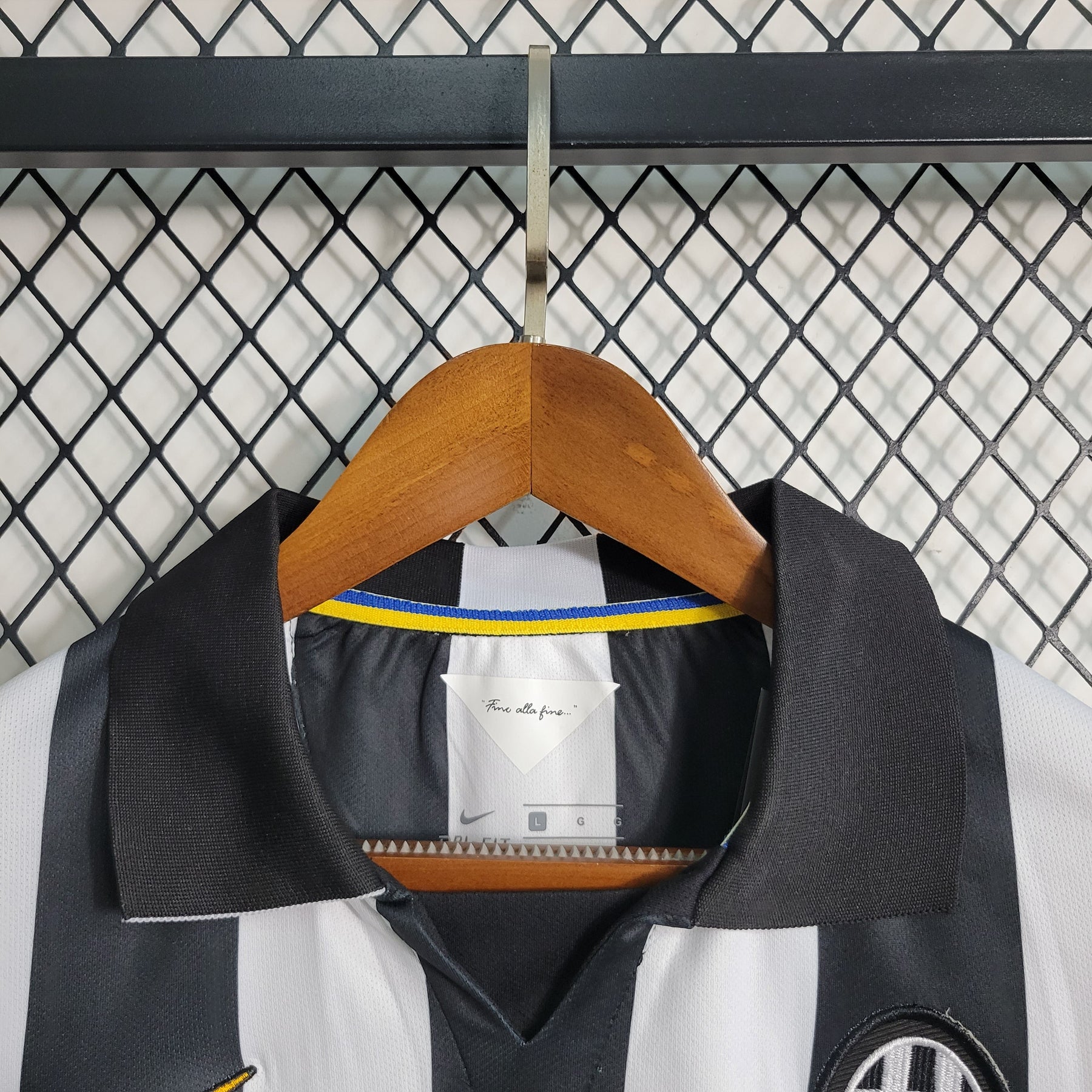 Camisa Juventus Home 2014/15 - Nike Retrô Masculina - Preta/Branca