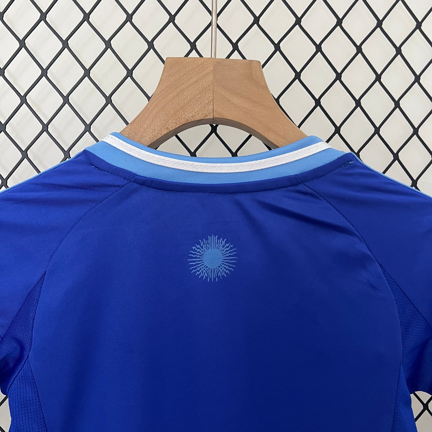 Kit Infantil Seleção Argentina Away 2024/25 - Adidas Torcedor - Azul