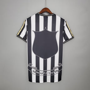 Camisa Newcastle Home 1997/99 - Adidas Retrô Masculina - Branca/Preta