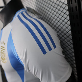 Camisa Seleção Argentina Home 2024/25 - Adidas Jogador Masculina - Branca/Azul