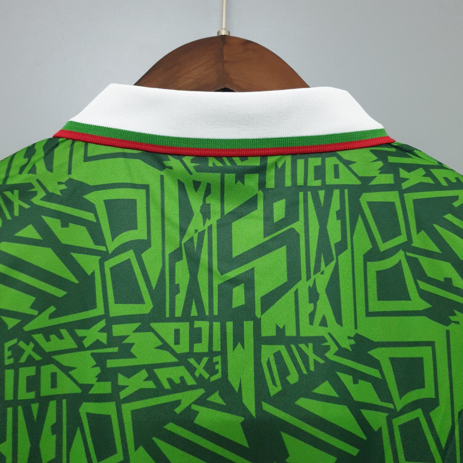 Camisa Seleção México Home 1994 - Umbro Retrô Masculina - Verde