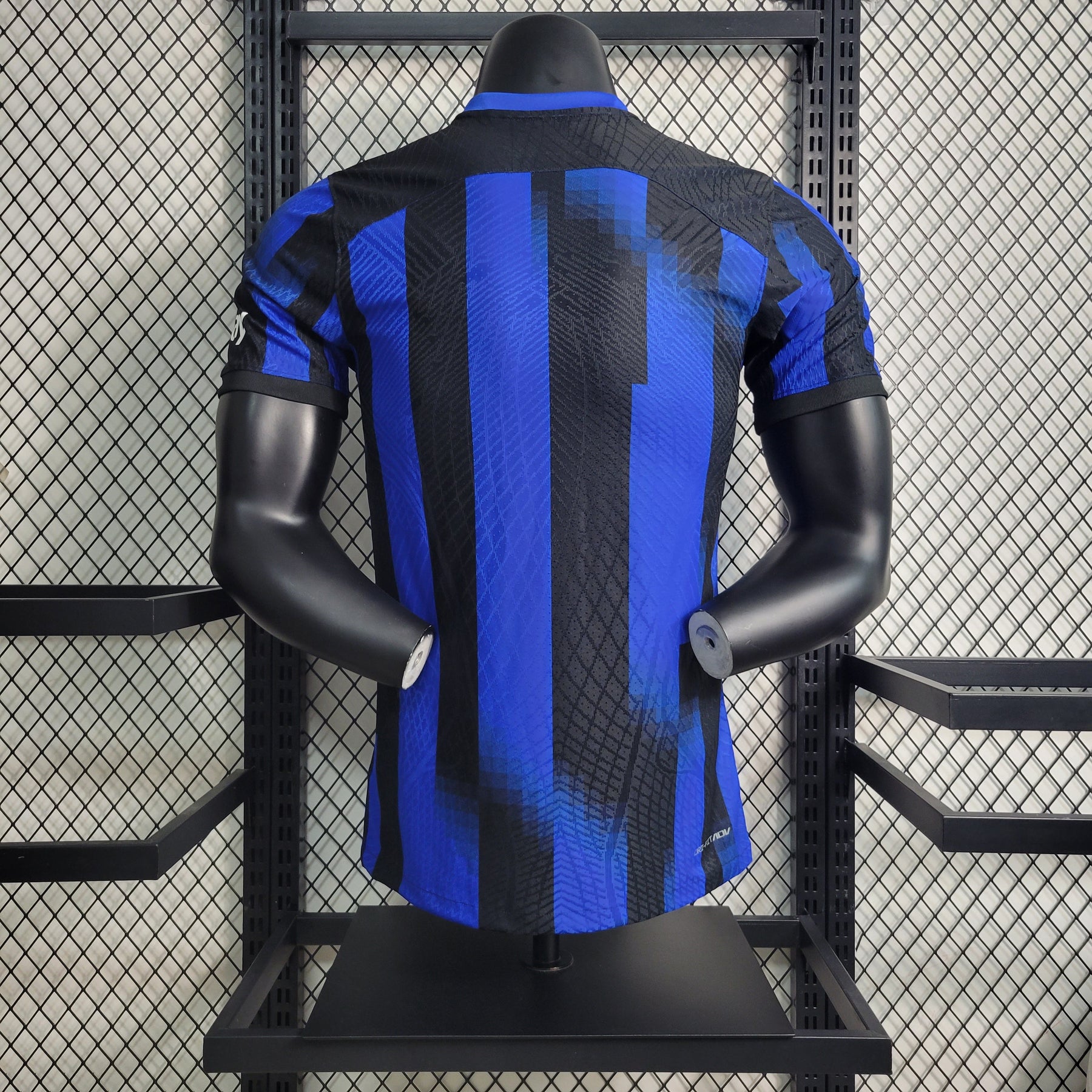 Camisa Inter de Milão Home 2023/24 - Nike Jogador Masculina - Preta/Azul