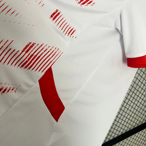 Camisa RB Leipzig Home 2024/25 - Puma Torcedor Masculina - Vermelha/Branca