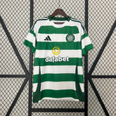 Camisa Celtics Home 2024/25 - Adidas Torcedor Masculina - Verde/Branca