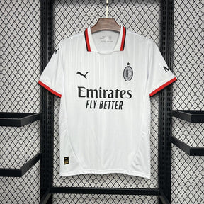 Camisa Milan Away 2024/25 - Puma Torcedor Masculina - Branca/Vermelha