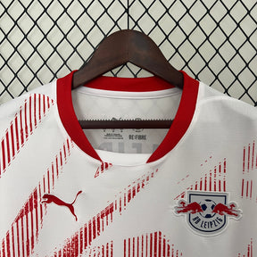 Camisa RB Leipzig Home 2024/25 - Puma Torcedor Masculina - Vermelha/Branca