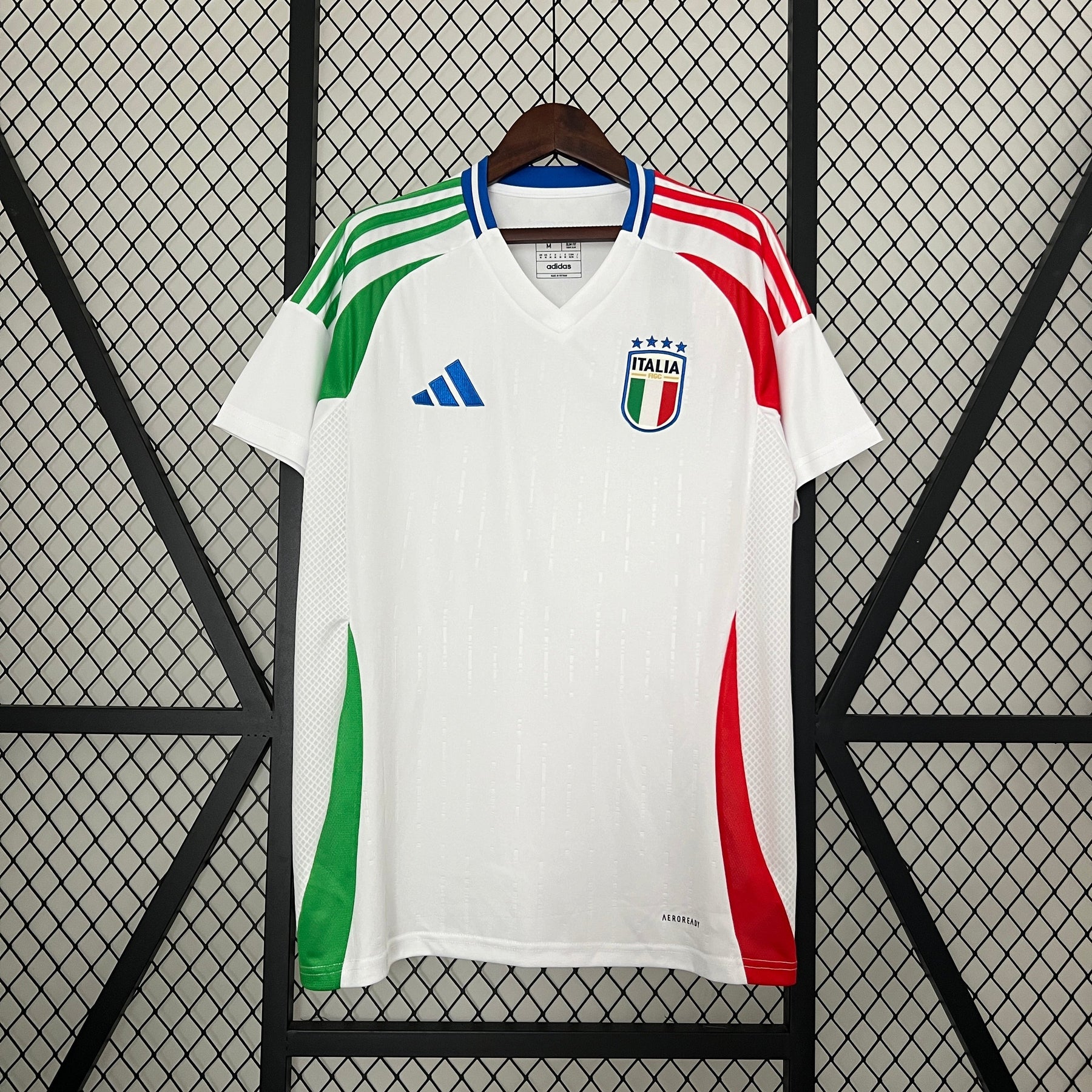 Camisa Seleção Itália Away 2024/25 - Adidas Torcedor Masculina - Branca