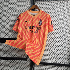 Camisa Milan Goleiro 2023/24 - Puma Torcedor Masculina - Laranja