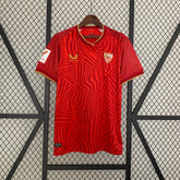 Camisa Sevilla Away 2023/24 - Castore Torcedor Masculina - Vermelha