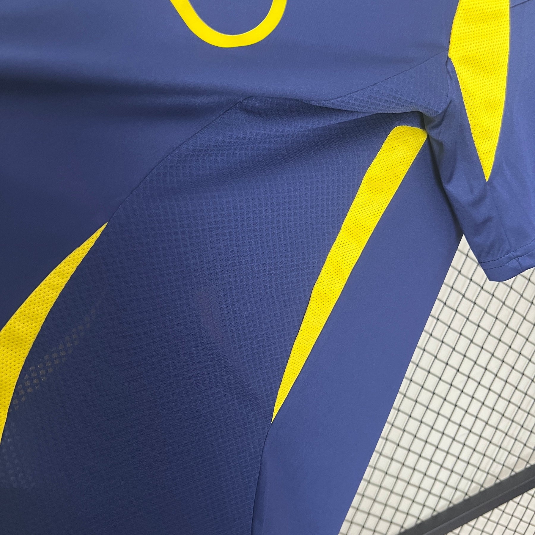 Camisa Al-Nassr Away 2024/25 - Adidas Torcedor Masculina - Azul/Amarela