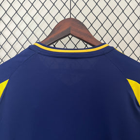 Camisa Al-Nassr Away 2024/25 - Adidas Torcedor Masculina - Azul/Amarela