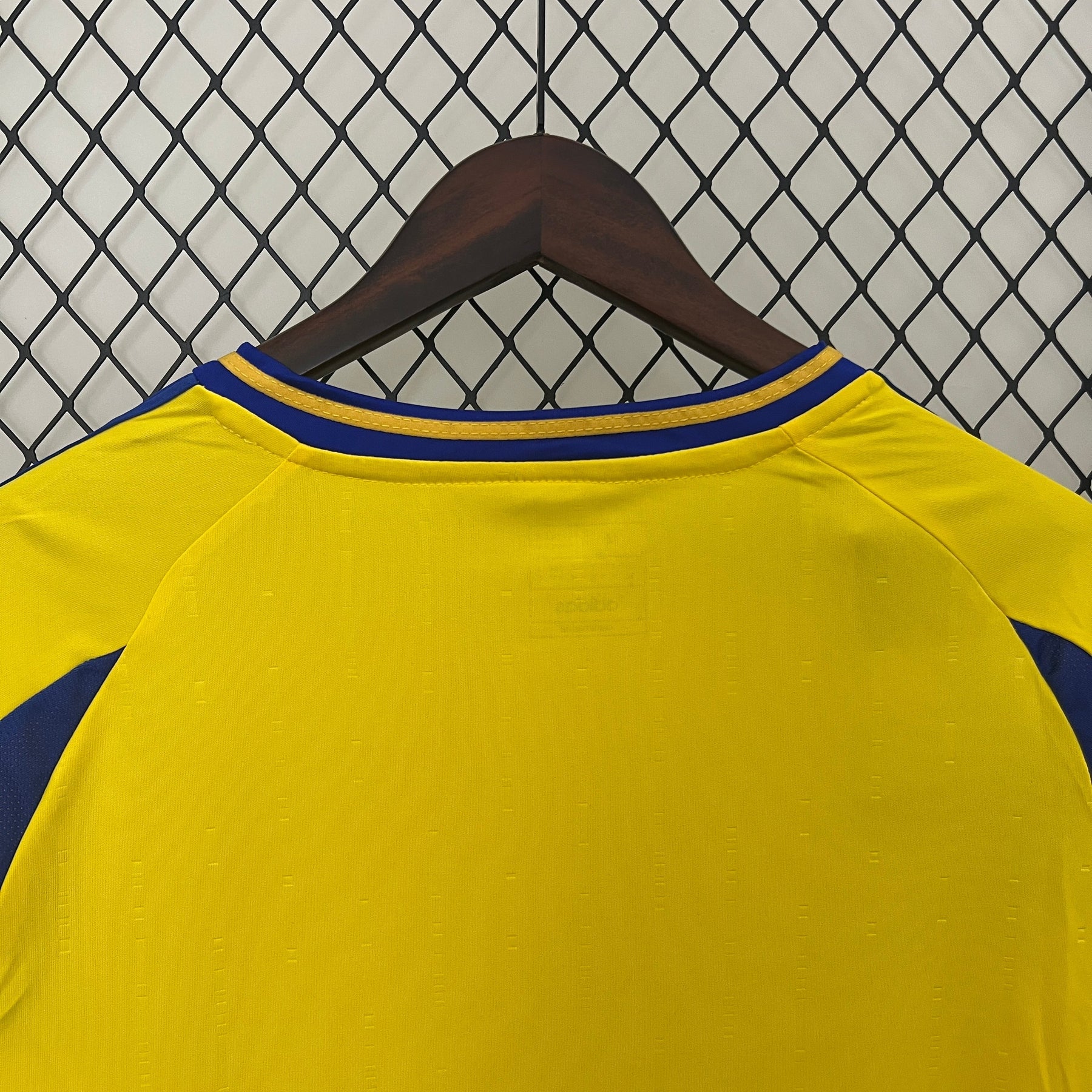 Camisa Al-Nassr Home 2024/25 - Adidas Torcedor Masculina - Amarela/Azul