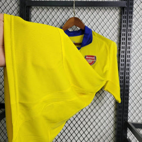 Camisa Arsenal Away 2003/05 - Nike Retrô Masculina - Amarela/Azul