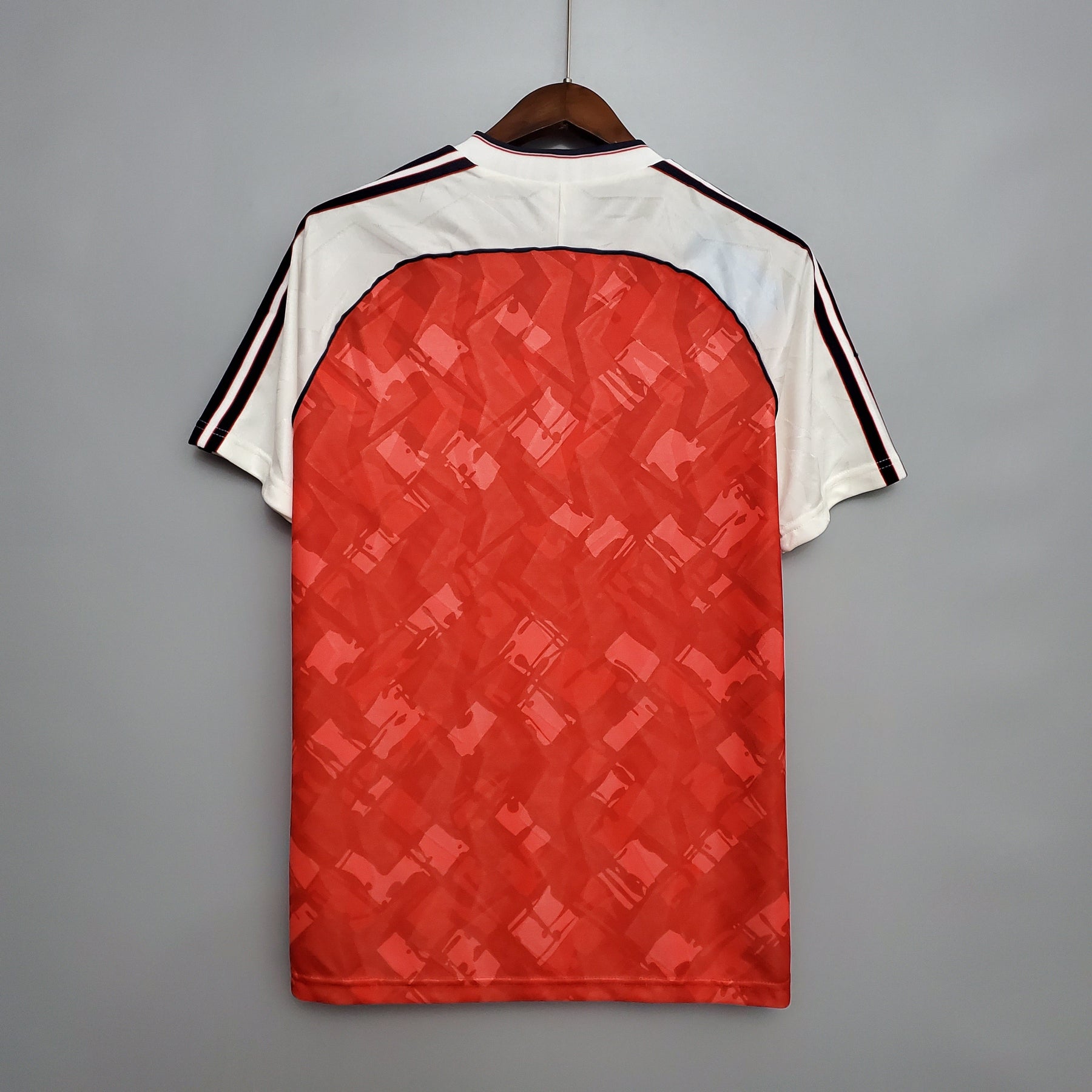 Camisa Arsenal Home 1990/92 - Adidas Retrô Masculina - Vermelha/Branca