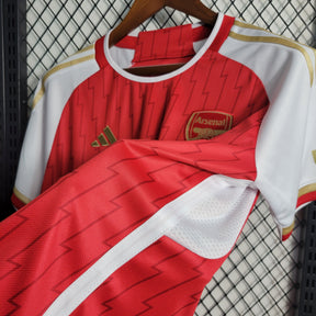 Camisa Arsenal Home 2023/24 - Adidas Torcedor Masculina - Vermelha/Branca