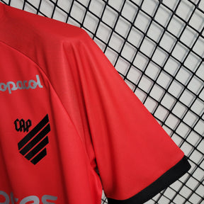 Camisa Athletico Paranaense Home 2023/24 - Umbro Torcedor Masculina - Vermelha/Preta