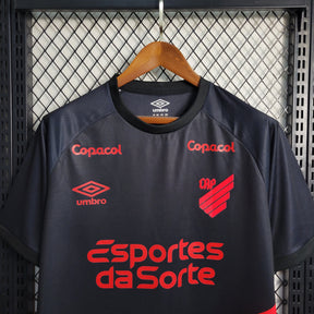 Camisa Athletico Paranaense Third 2023/24 - Umbro Torcedor Masculina - Preta/Vermelha