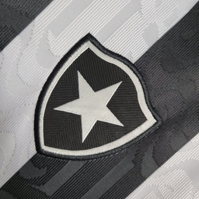 Camisa Botafogo Home 2023/24 - Reebok Torcedor Feminina - Branca/Preta