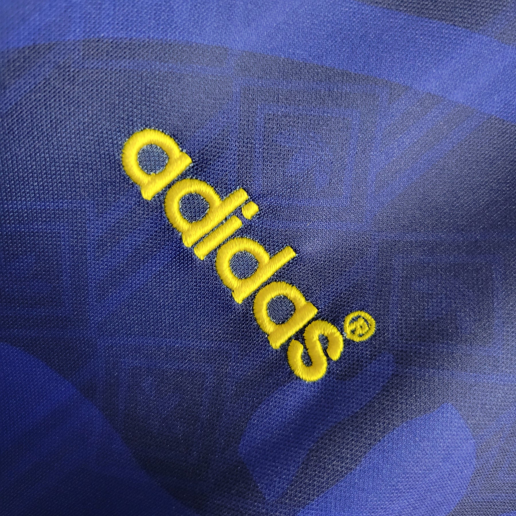 Camisa América do México Home 1998/99 - Adidas Retrô Masculina - Azul/Amarela