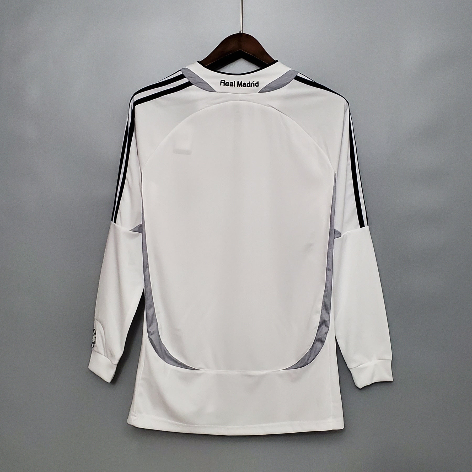 Camisa Real Madrid Manga Longa Home 2006/07 - Adidas Retrô Masculina - Branca