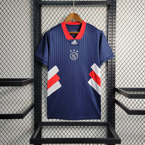 Camisa Ajax Edição Especial 2023/24 - Adidas Torcedor Masculina - Azul/Vermelha