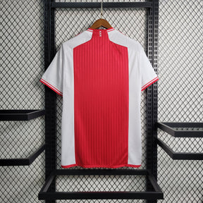 Camisa Ajax Home 2023/24 - Adidas Torcedor Masculina - Vermelha/Branca