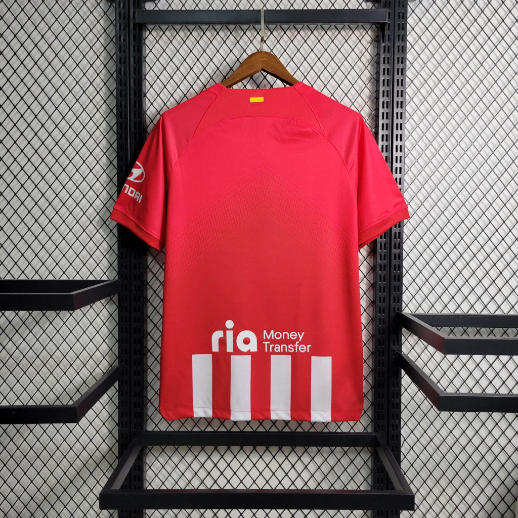 Camisa Atlético de Madrid Home 2023/24 - Nike Torcedor Masculina - Vermelha/Branca