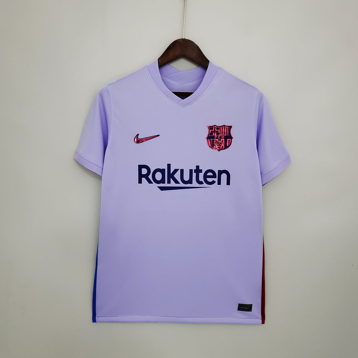 Camisa Barcelona Away 2021/22 - Nike Torcedor Masculina - Roxa/Lilás