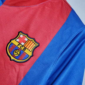 Camisa Barcelona Home 2006/07 - Nike Retrô Masculina - Vermelha/Azul