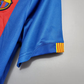 Camisa Barcelona Home 2006/07 - Nike Retrô Masculina - Vermelha/Azul