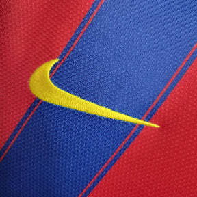 Camisa Barcelona Home 2009/10 - Nike Retrô Masculina - Vermelha/Azul