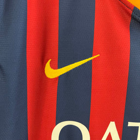 Camisa Barcelona Home 2013/14 - Nike Retrô Masculina - Vermelha/Azul