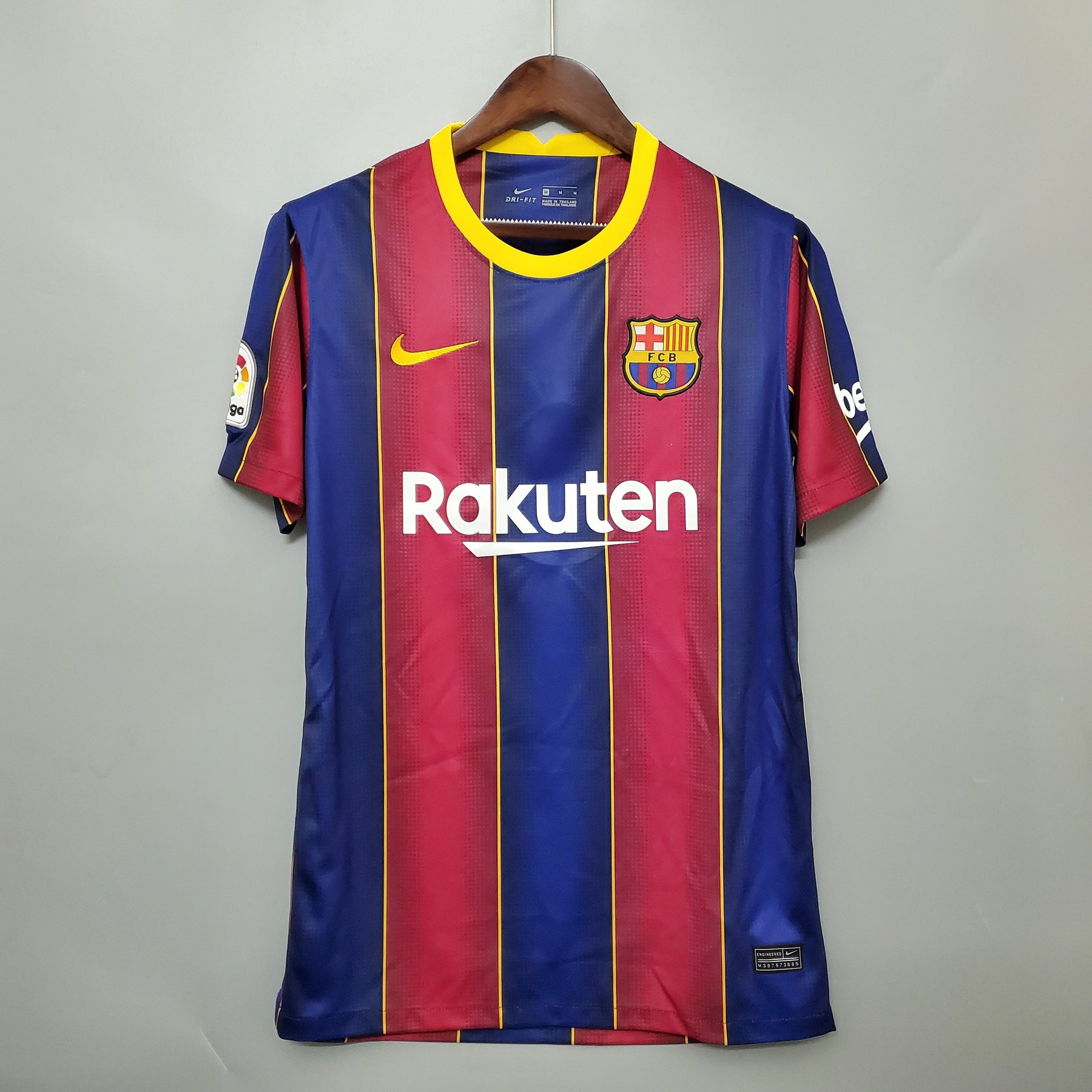 Camisa Barcelona Home 2020/21 - Nike Torcedor Masculina - Vermelha/Azul