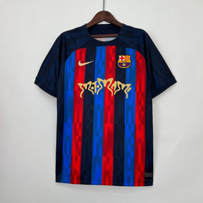 Camisa Barcelona Edição Especial 2022/23 - Nike Torcedor Masculina - Vermelha/Azul