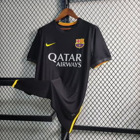 Camisa Barcelona Third 2013/14 - Nike Retrô Masculina - Preta/Amarela